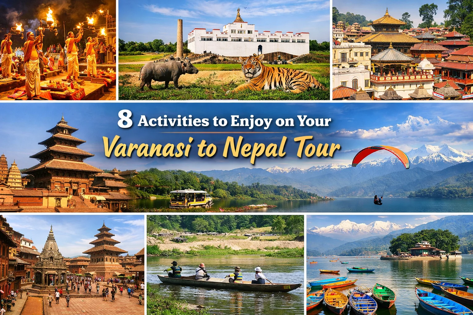 8 Activities to Enjoy on Your Varanasi to Nepal Tour