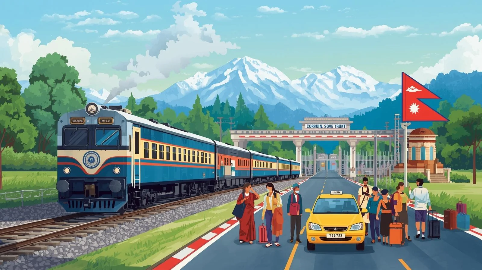 Gorakhpur to nepal tour Package by Train