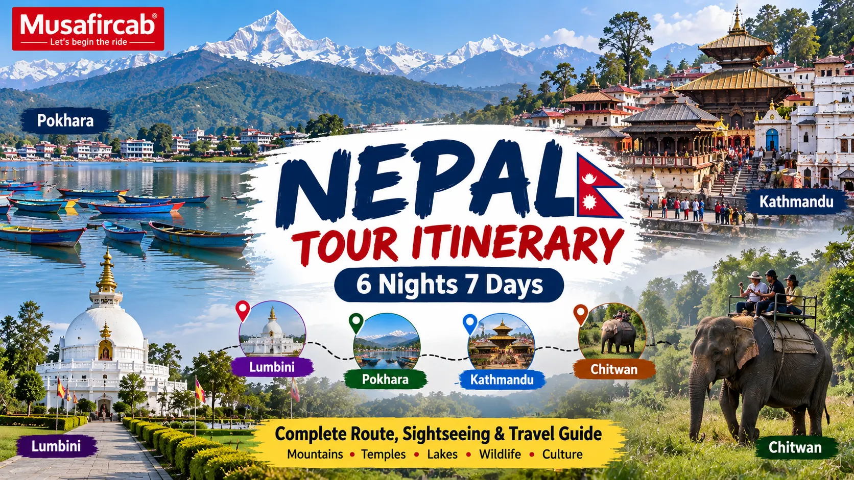 Nepa Tour itinerary