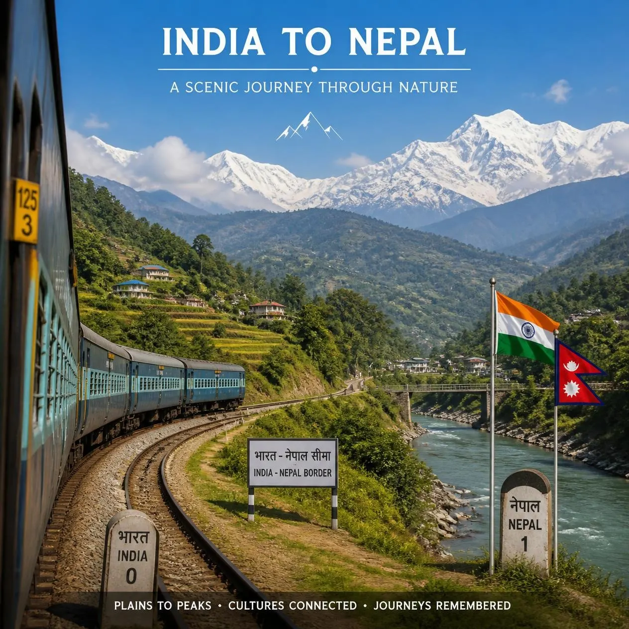 Nepal by Train from India