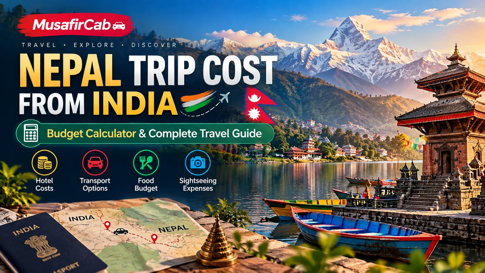 Nepal trip cost from India