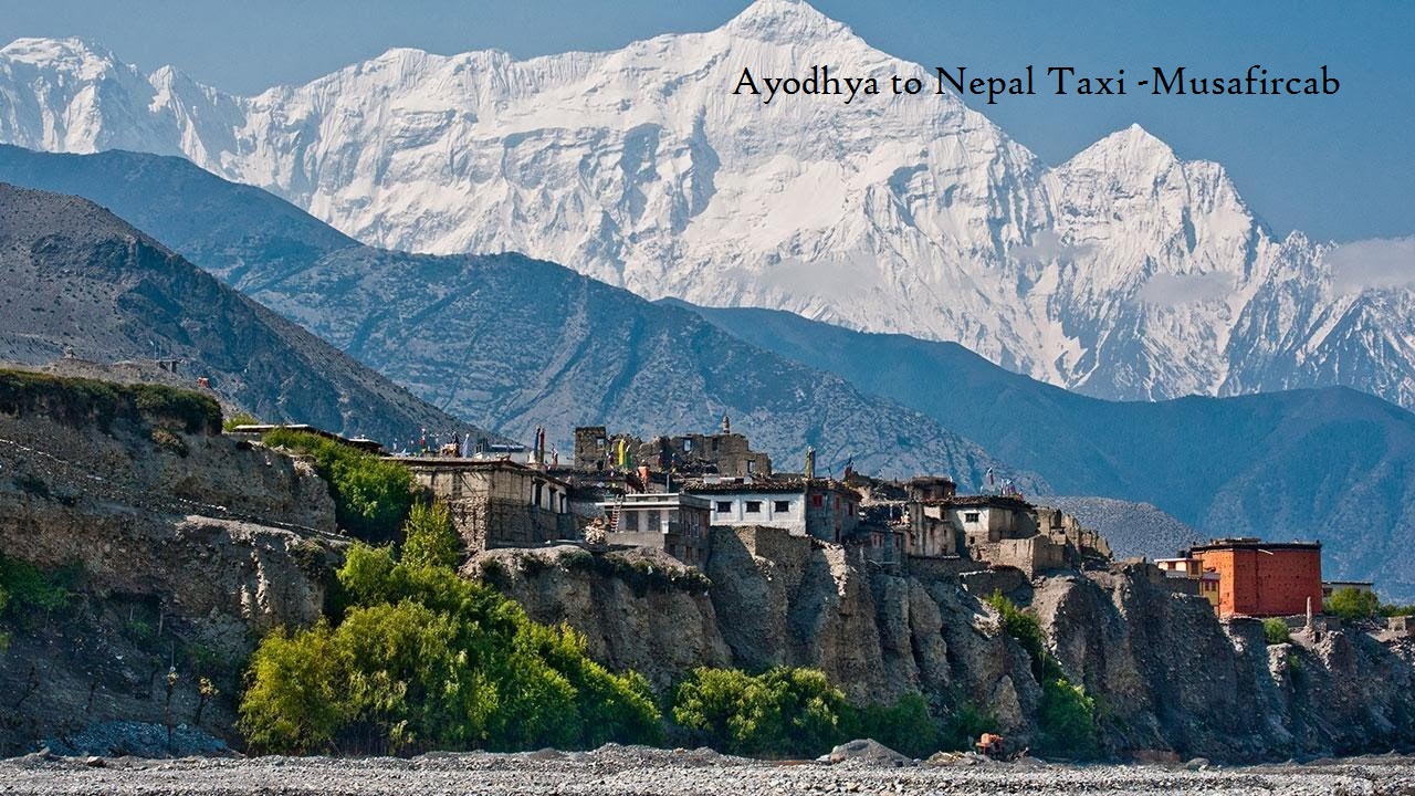 Ayodhya to Nepal taxi fare