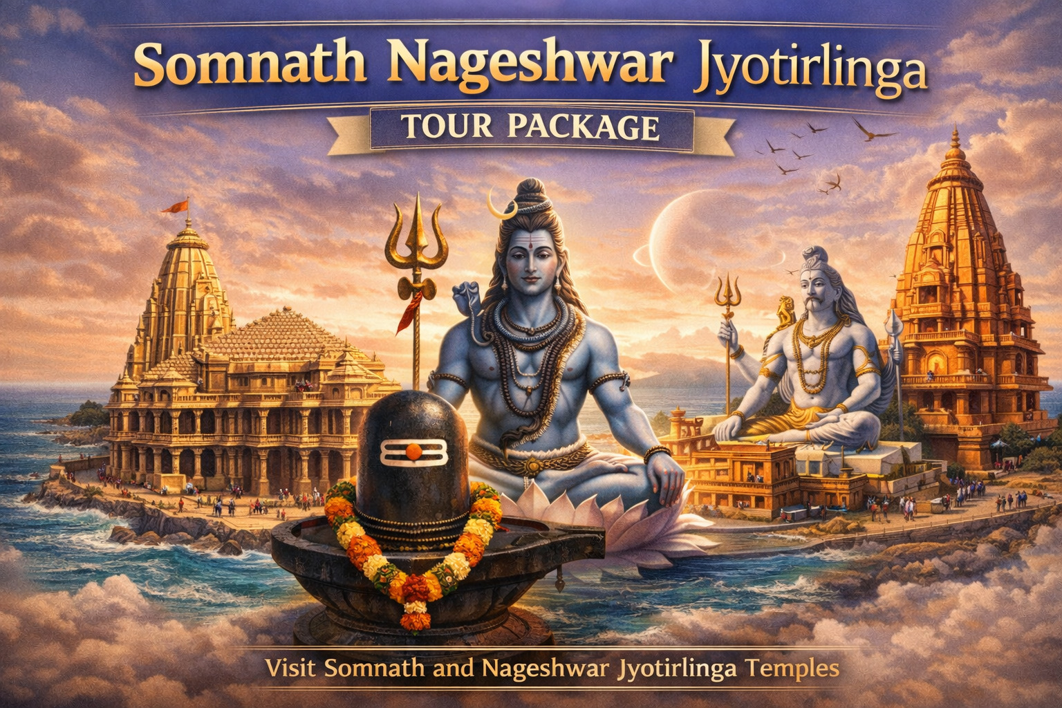 Somnath–Nageshwar Jyotirlinga Tour Package