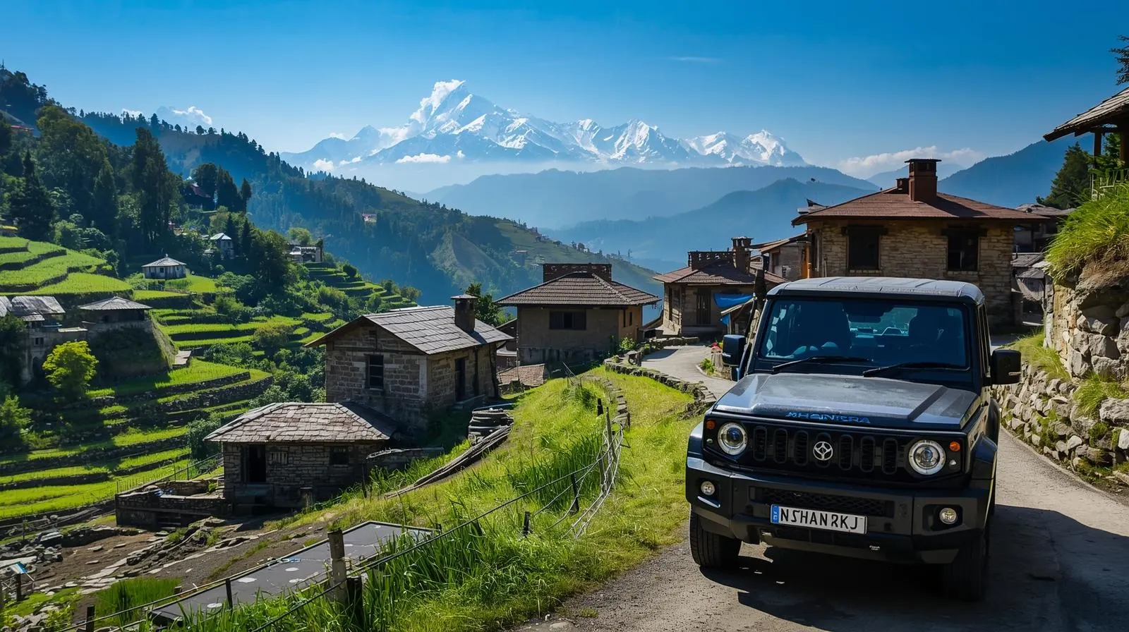Pokhara to Ghandruk Jeep Taxi Cab Fare