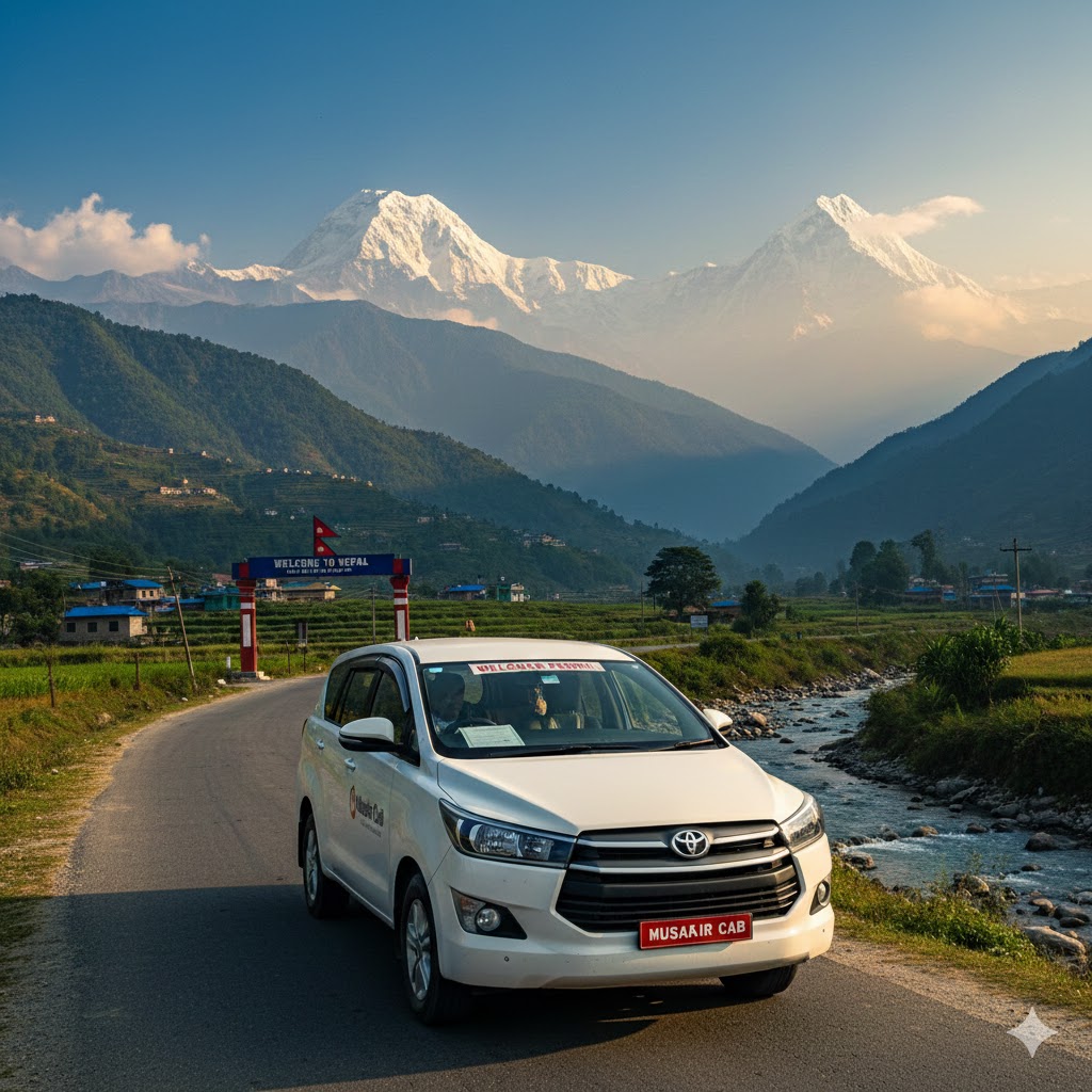 Kathmandu Pokhara Ghandruk Muktinath Nepal 10 Days Taxi & Transport Cost