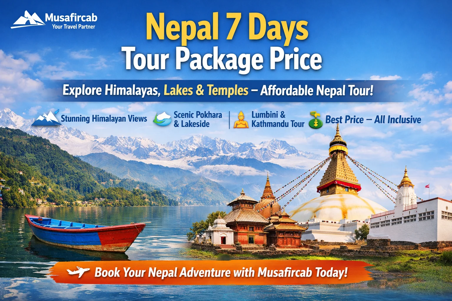 Nepal 7 Days Tour Package Price